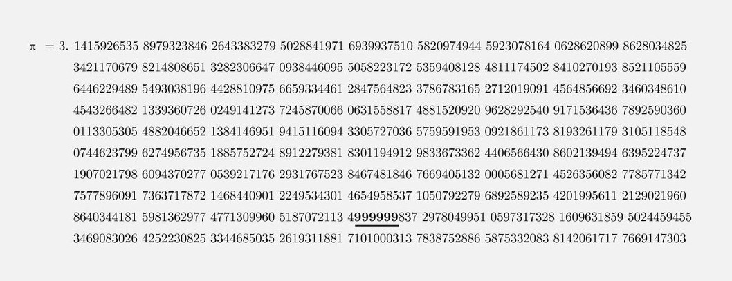 最迷人的数学常数：π——其神奇和美丽无处不在749 / 作者:兰905 / 帖子ID:130462