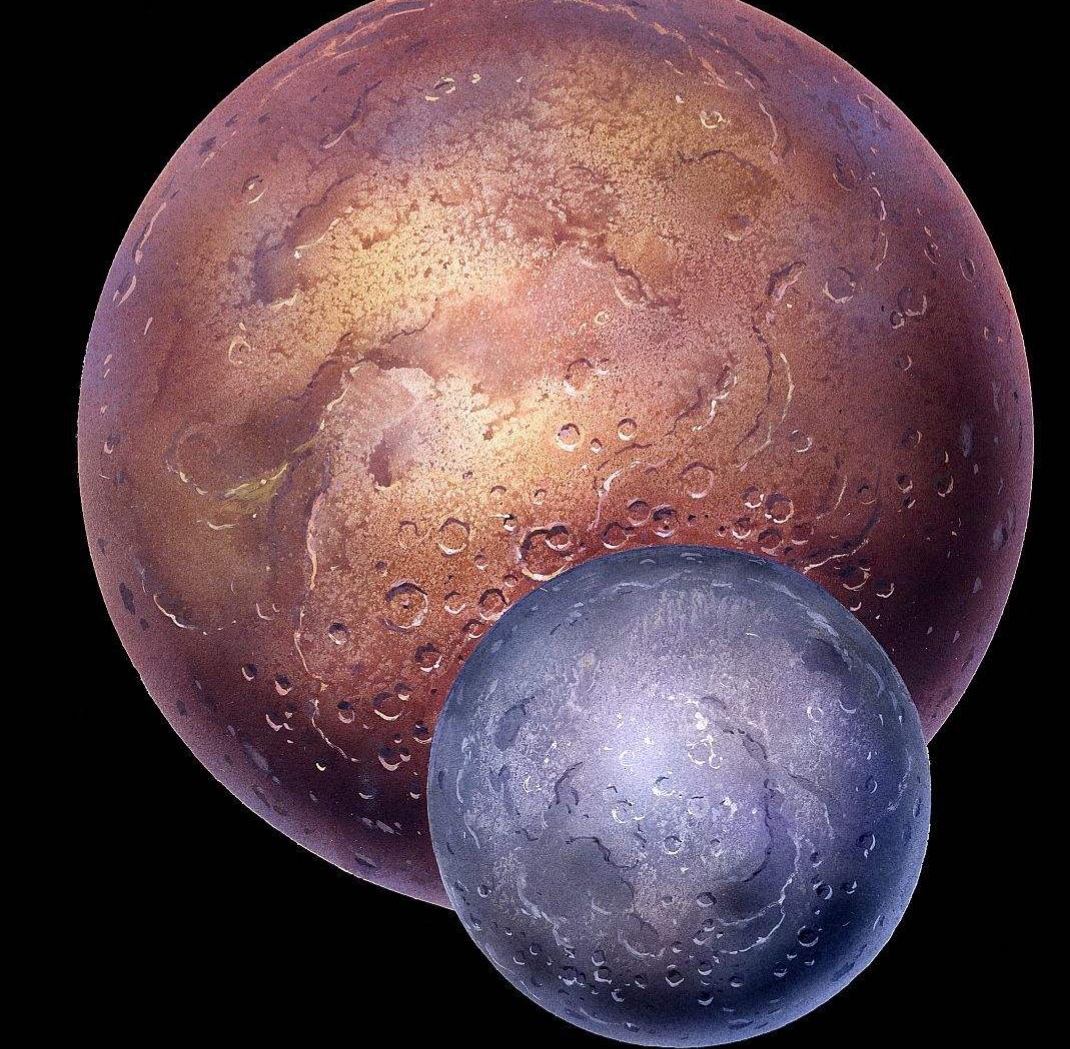 曾经的第九大行星冥王星，个头还没有月亮大，水量却比地球还多66 / 作者:断翅小蝶腥 / 帖子ID:130853