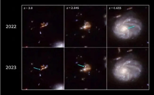 时空错乱：韦布望远镜发现一个“穿越”到远古宇宙的现代星系35 / 作者:阿呜O / 帖子ID:129587