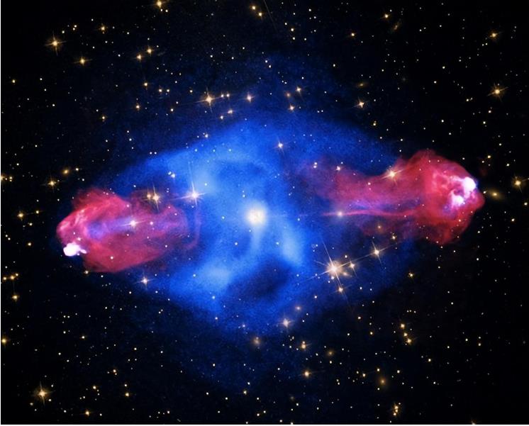 科学家捕获神秘无线电波，研究后发现，竟然是来自远古宇宙星系团600 / 作者:零度2017 / 帖子ID:130315