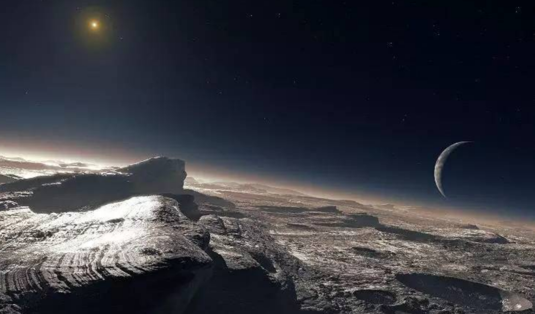 走进神秘的冥王星：站在冥王星上看太阳，太阳有多大？592 / 作者:兴冲冲丈 / 帖子ID:130636