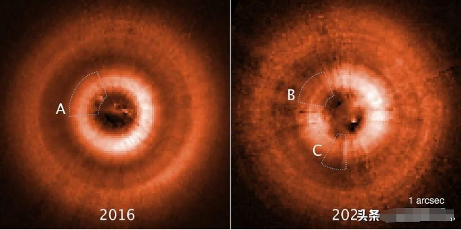 恒星周围出现奇怪黑影，天文学家：200光年外有一个巨大的浑天仪964 / 作者:掌柜able / 帖子ID:129455