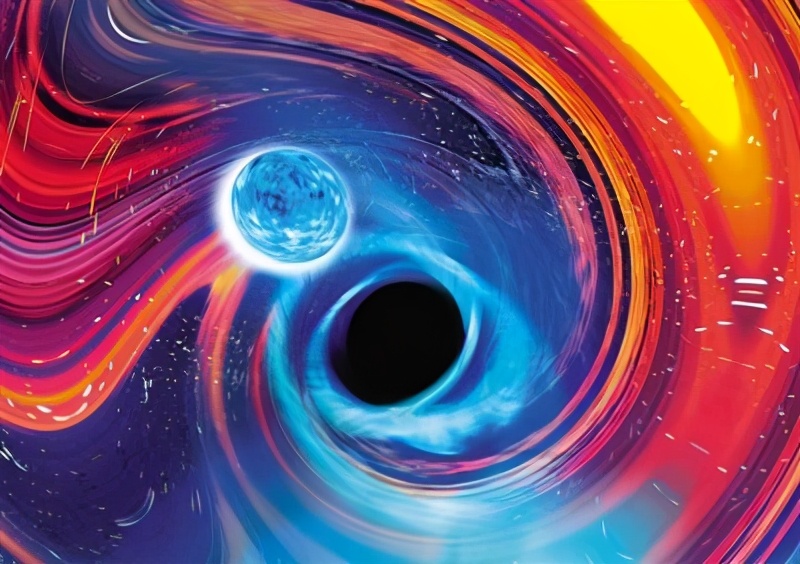 黑洞与中子星相遇，是将其吃掉还是被撑死？科学家已拍到真实场景197 / 作者:蓝蓝的彩 / 帖子ID:130672