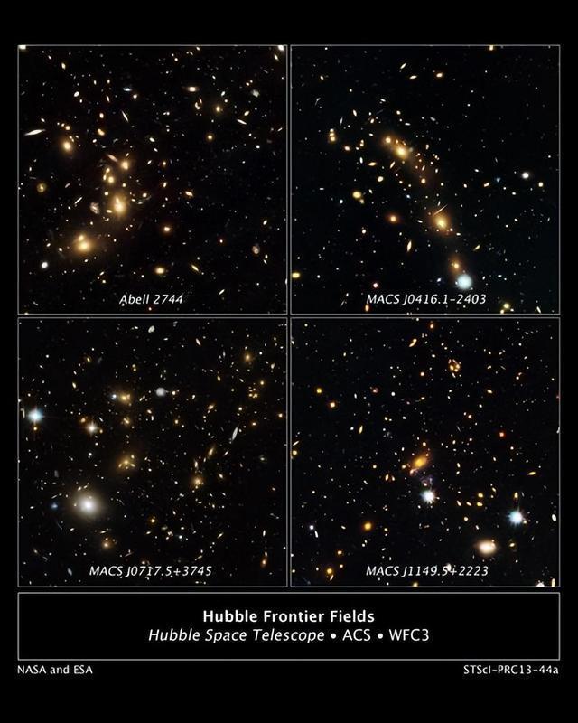 哈勃望远镜深空场震撼揭示：一张照片捕捉十万星系95 / 作者:单丁鹤纷 / 帖子ID:130932