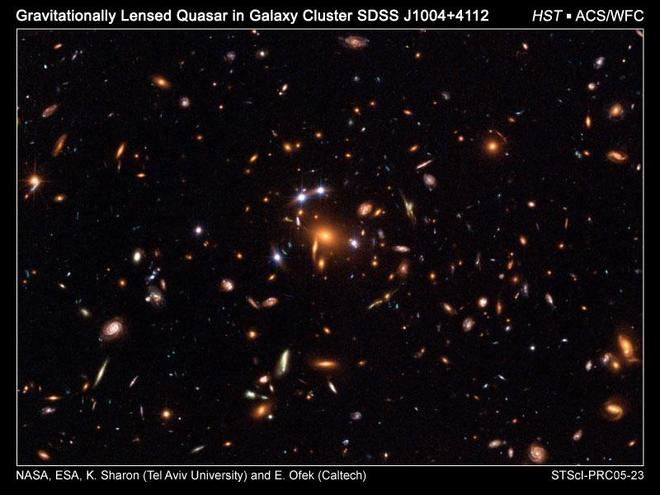 韦伯太空望远镜捕捉到时空弯曲现象，证实爱因斯坦广义相对论在120亿光年外的准确性761 / 作者:单丁鹤纷 / 帖子ID:130961