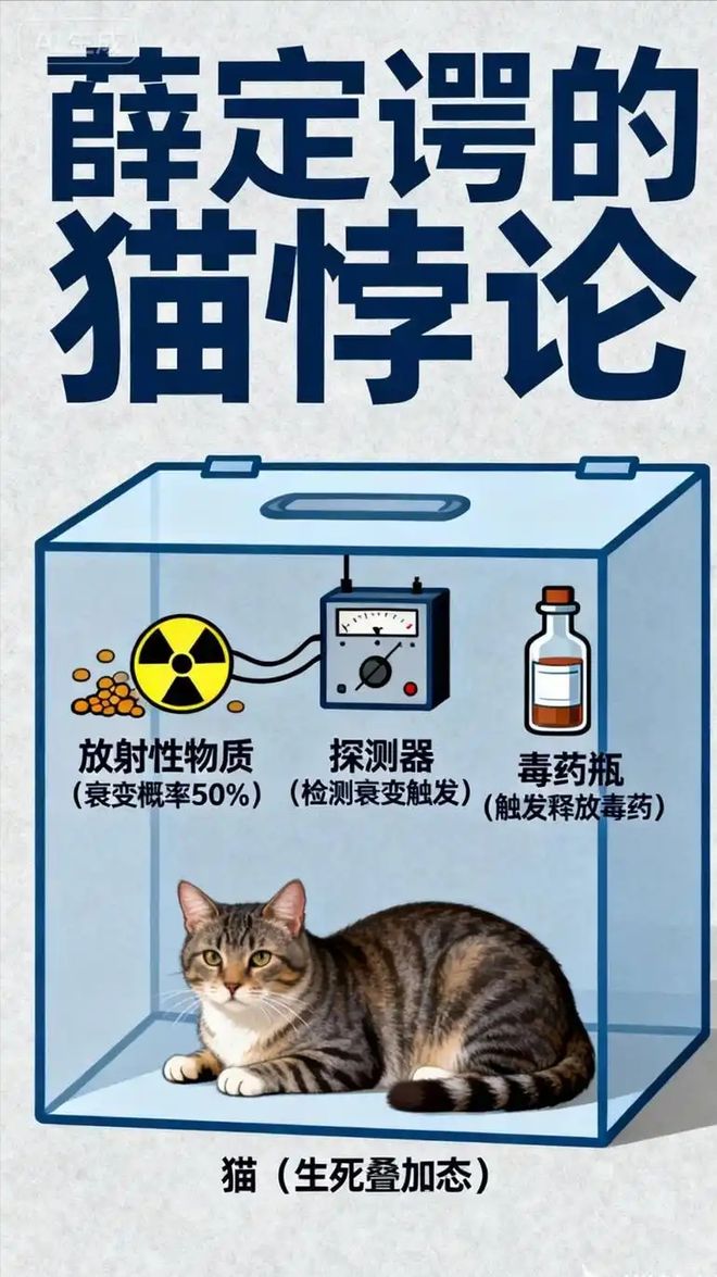 薛定谔的猫真的存在吗？既死又活的猫是真实还是思想实验？52 / 作者:张立武 / 帖子ID:131285