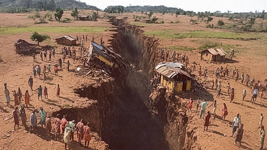 非洲3000公里裂缝正撕裂大陆，新海洋悄然形成605 / 作者:单丁鹤纷 / 帖子ID:130913