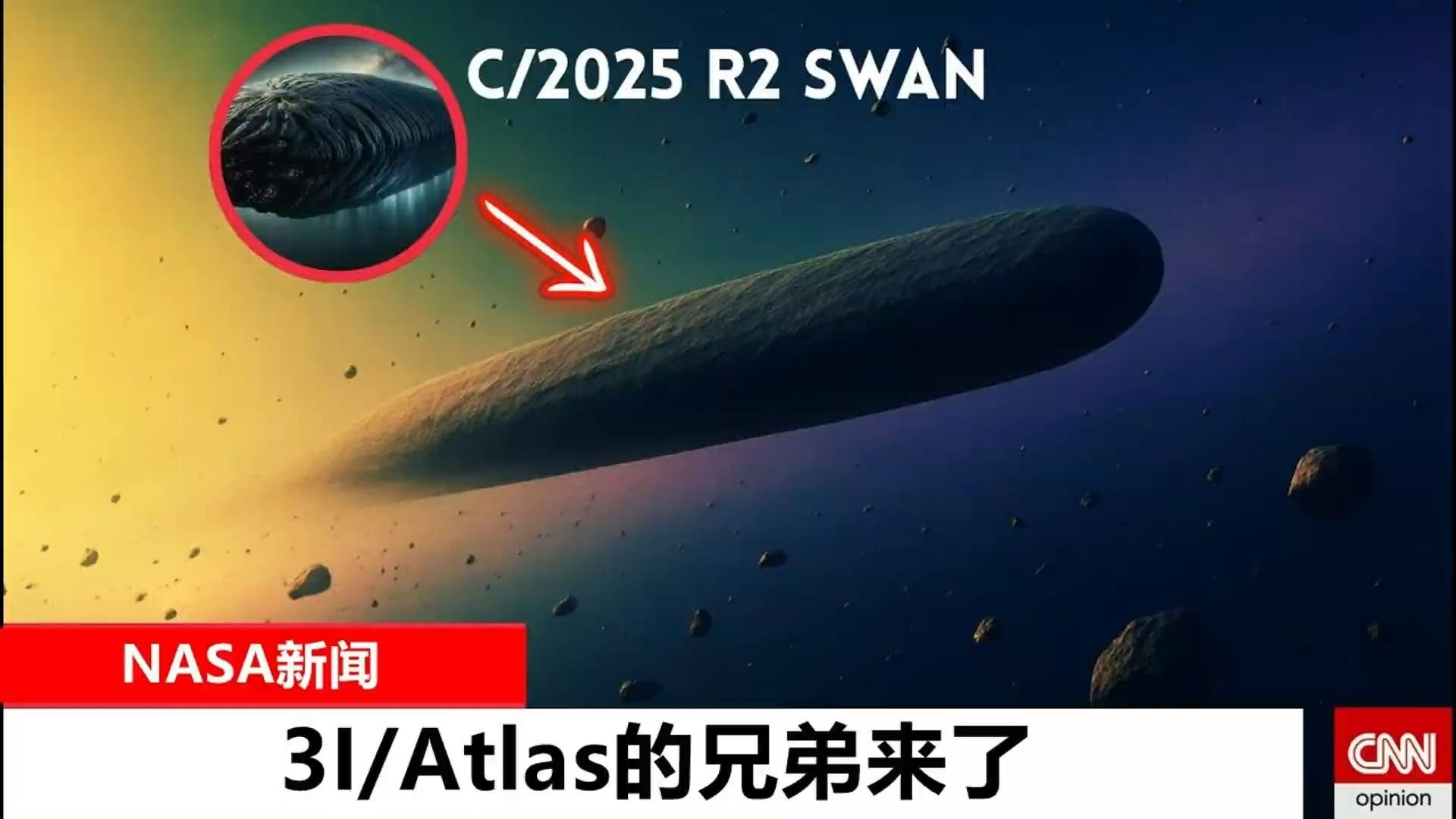 C/2025 R2 Swan彗星闯入太阳系：比奥陌陌更大？525 / 作者:单丁鹤纷 / 帖子ID:131097