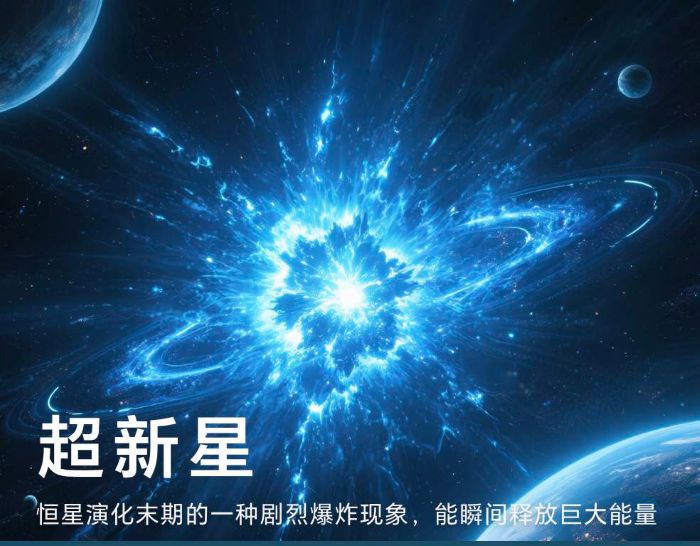 超新星：恒星演化末期的剧烈爆炸与巨大能量释放548 / 作者:张立武 / 帖子ID:131207
