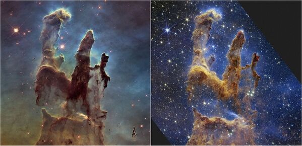 NASA发布创生之柱最新高清图像7 / 作者:张立武 / 帖子ID:131308 NASA发布创生之柱最新高清图像7 / 作者:张立武 / 帖子ID:131308