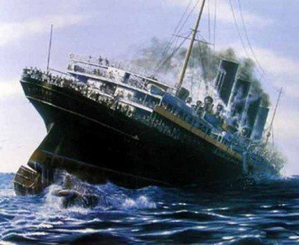诺曼底号沉船事件图片